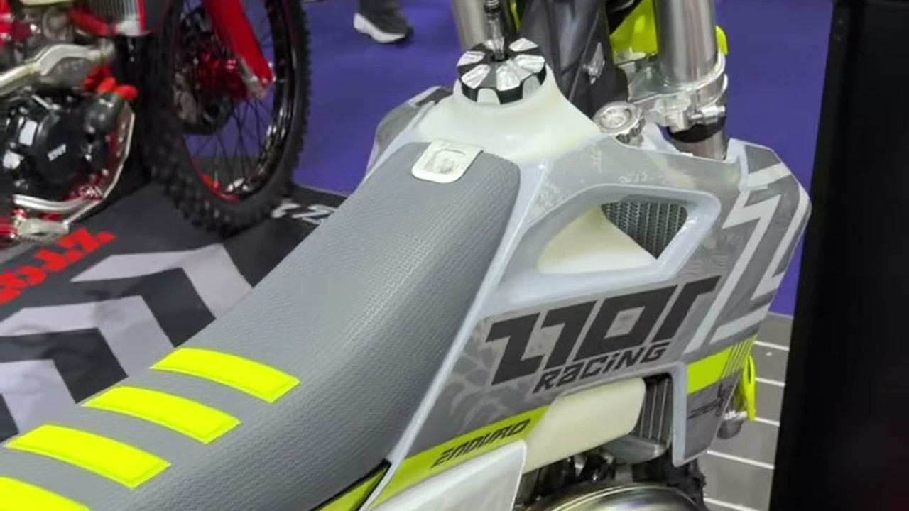 ZTOT Racing Z15 MAX Enduro on an FCDC Motor exhibition walkaround still