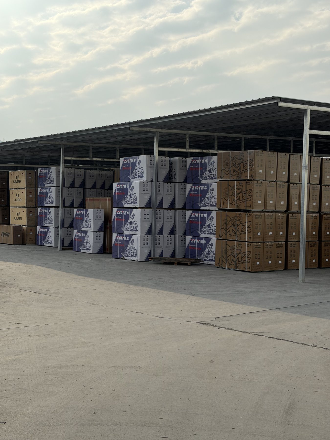 FCDC Motor ready stock motorcycles and production preparation