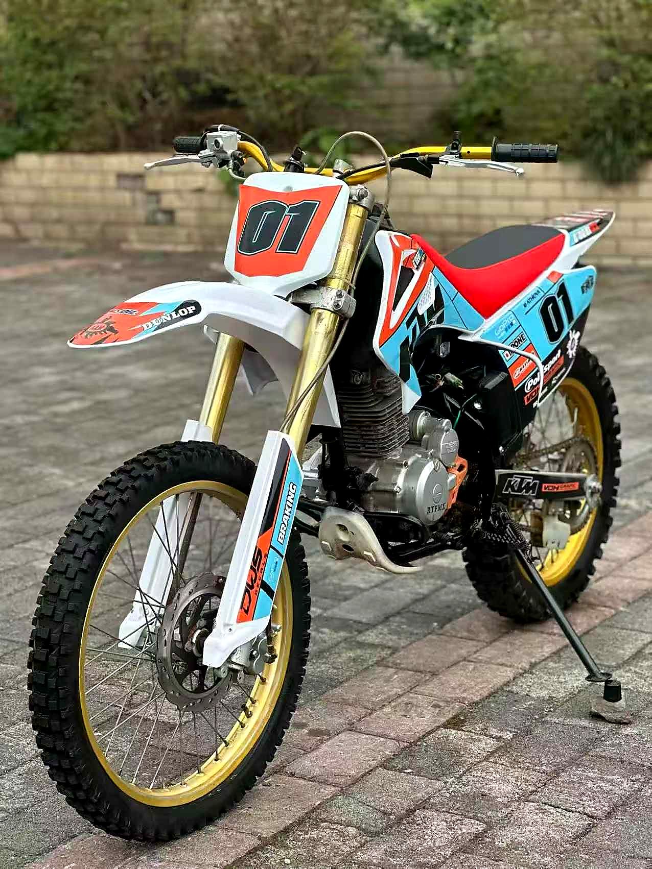 FCDC Motor dirt bike race prep checklist visual reference for motorcycle racing, youth energy, controlled competition