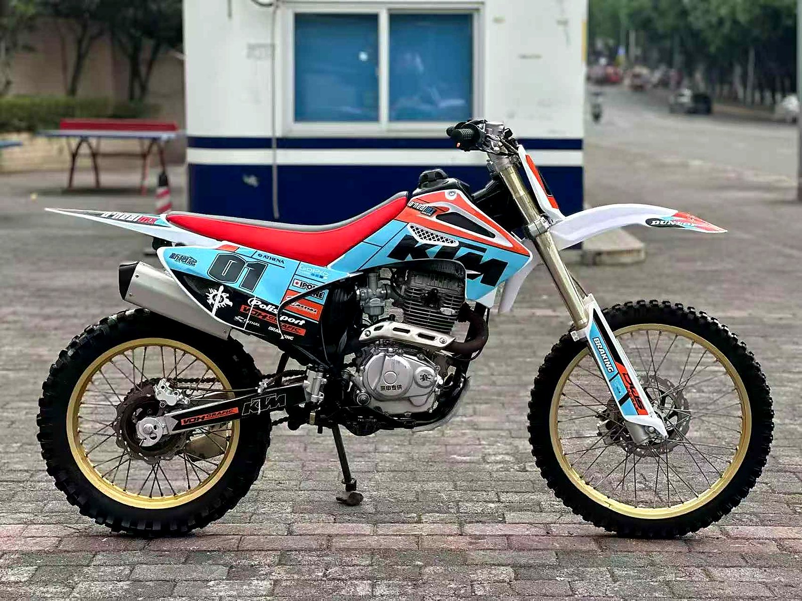 FCDC Motor dirt bike race prep checklist visual reference for motorcycle racing, youth energy, controlled competition