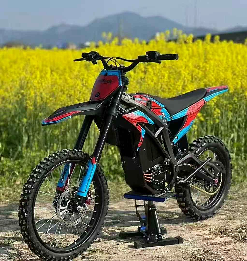 FCDC Motor electric dirt bike maintenance visual reference for electric off-road, low-noise riding, modern freedom