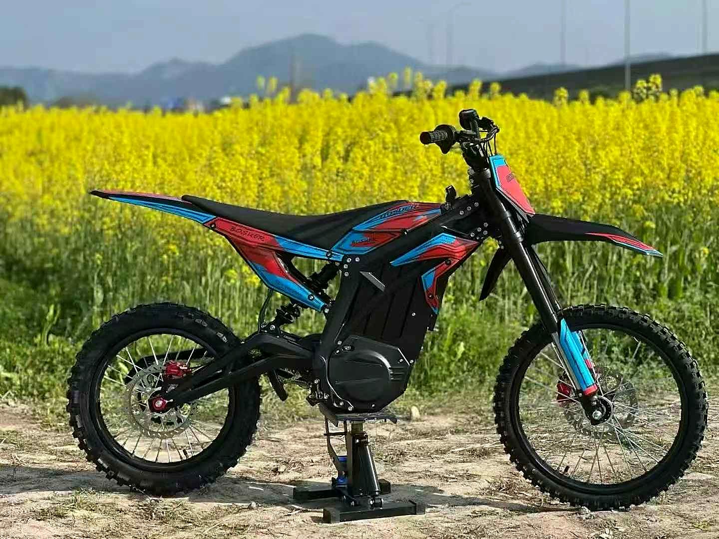 FCDC Motor electric dirt bike maintenance visual reference for electric off-road, low-noise riding, modern freedom