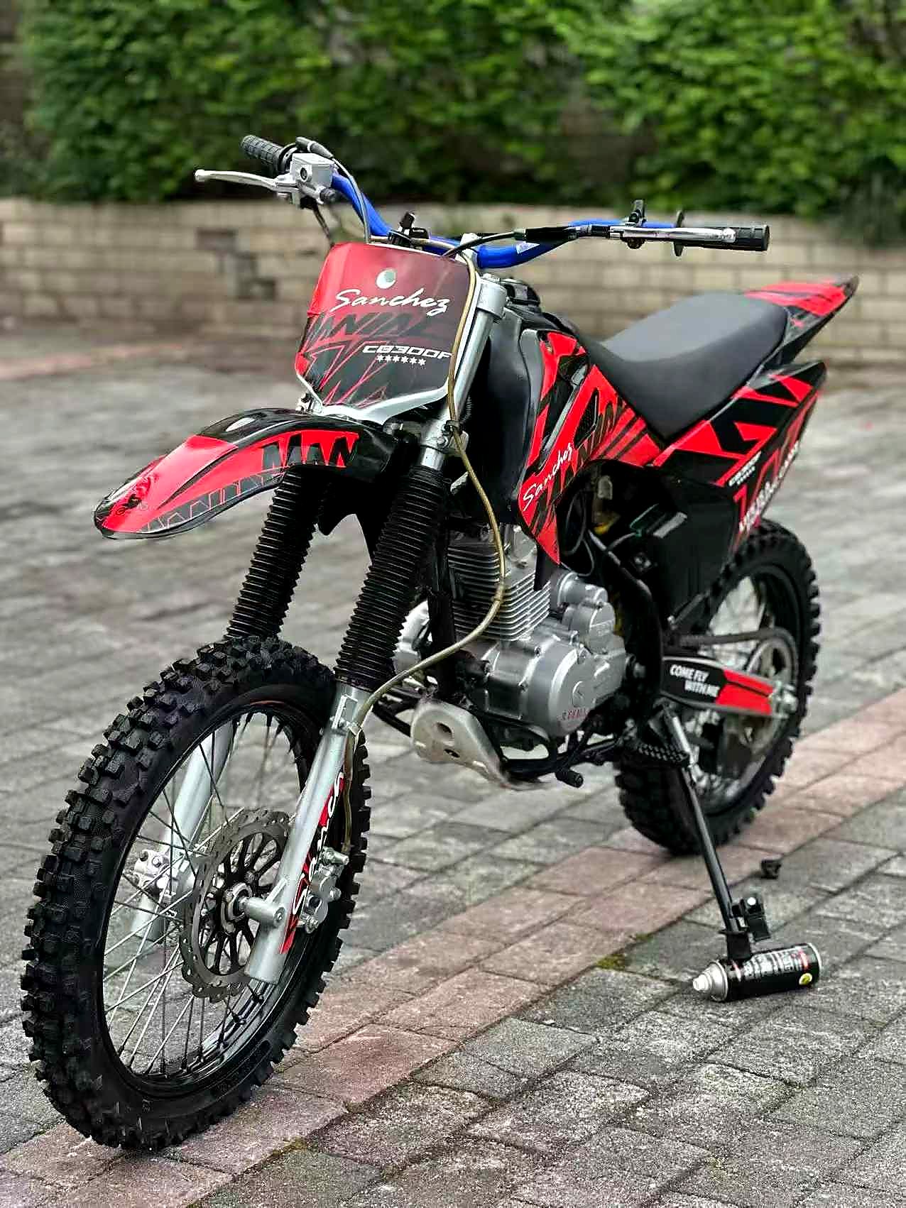 FCDC Motor motorcycle cleaning after off-road ride visual reference for post-ride ritual, clean machine, long service life