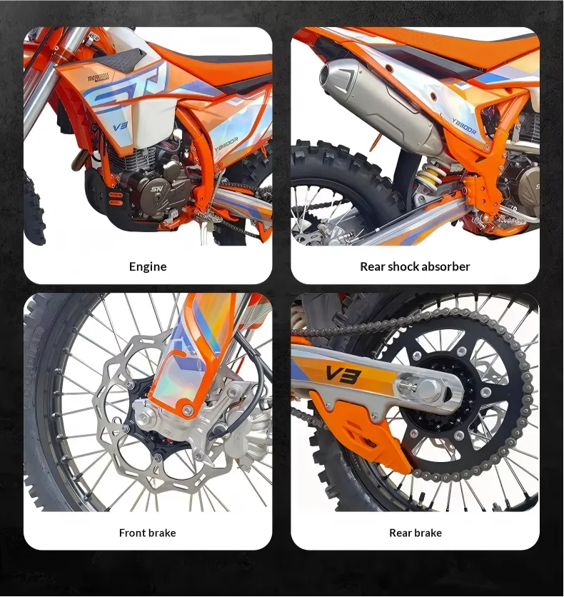 STN V3 YB300R gasoline dirt bike product image 4 - FCDC Motor