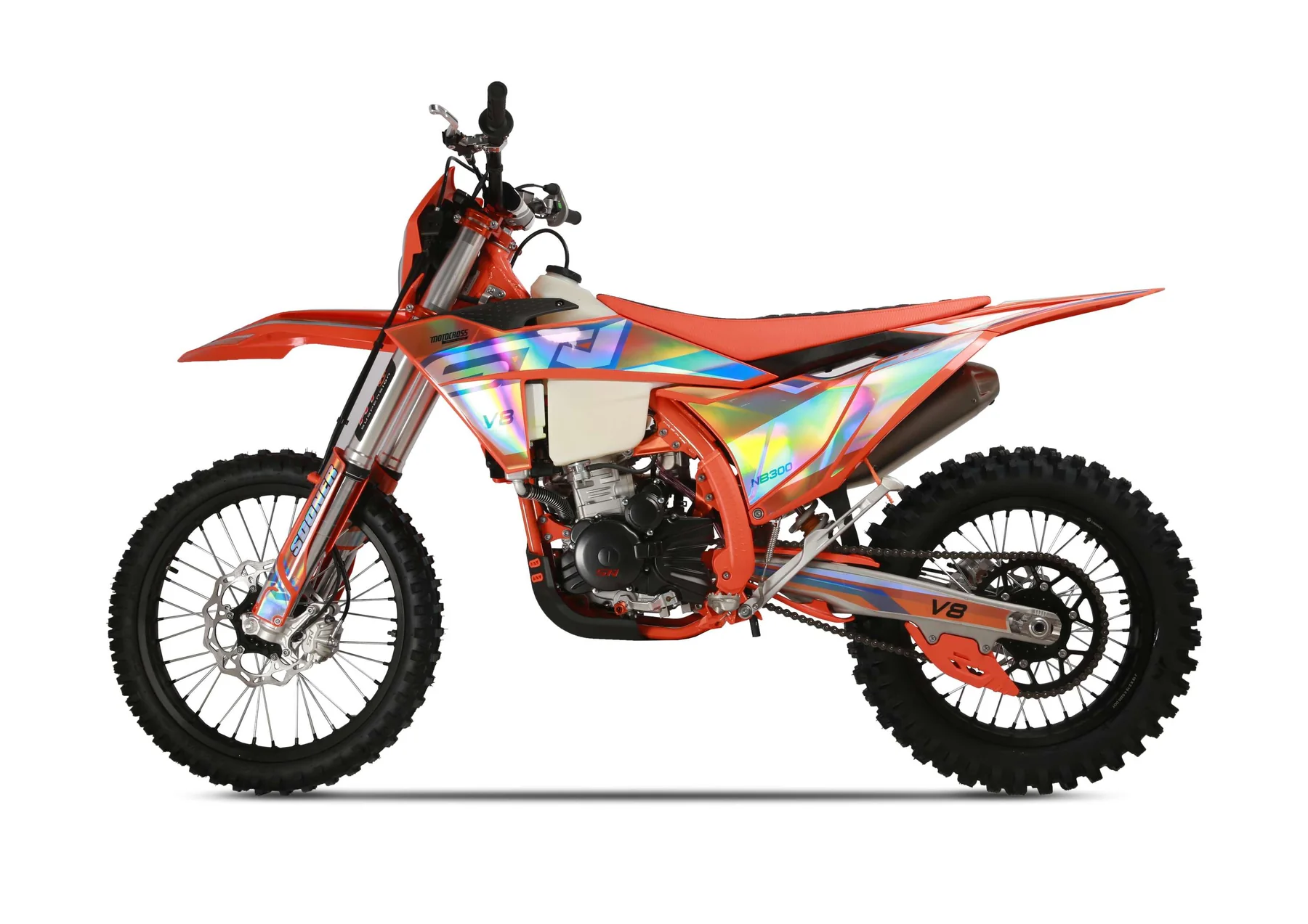 STN V8 NB300 gasoline dirt bike product image 2 - FCDC Motor