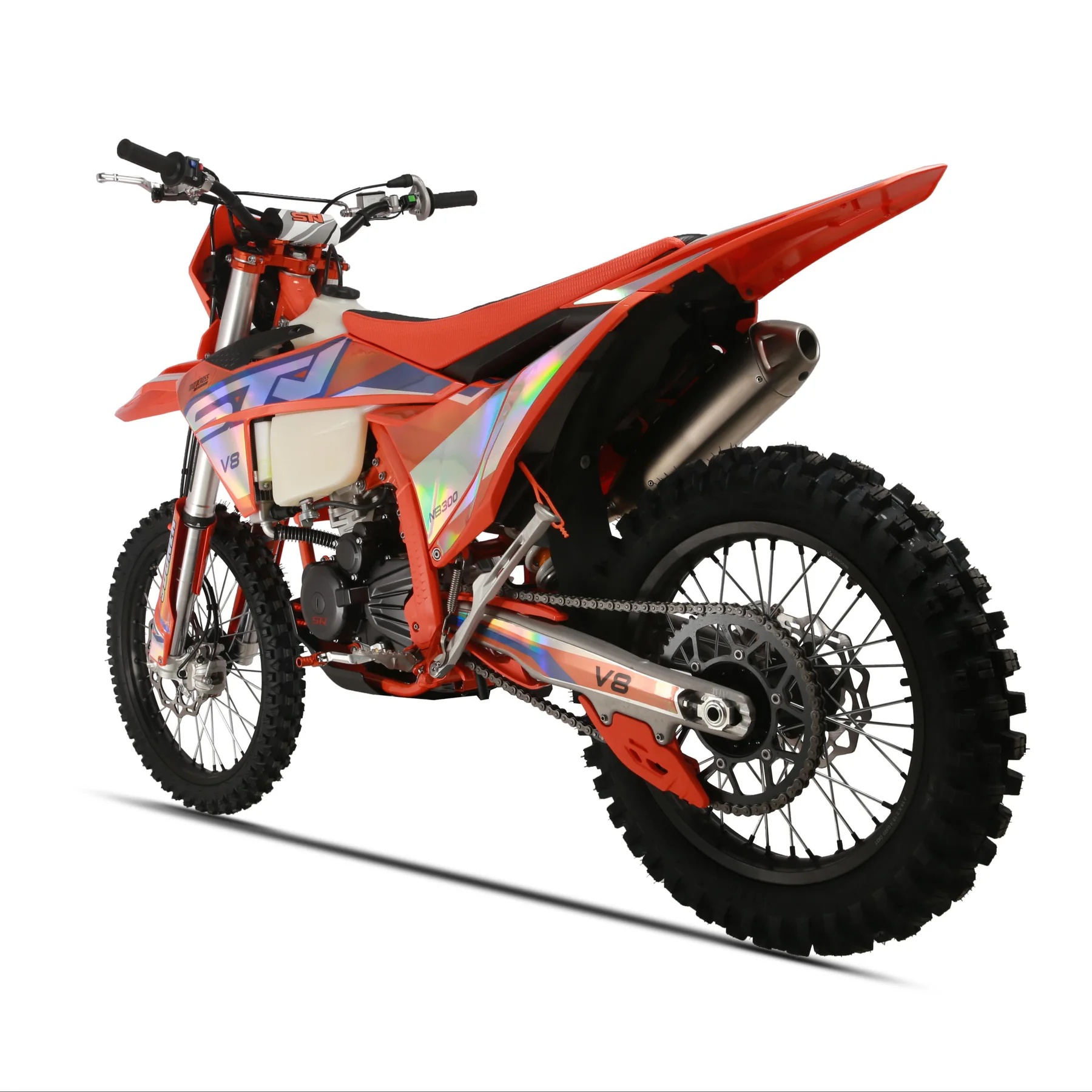 STN V8 NB300 gasoline dirt bike product image 3 - FCDC Motor